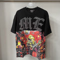Trendy Men T-Shirt European Fashion Printed Short Sleeve Tee